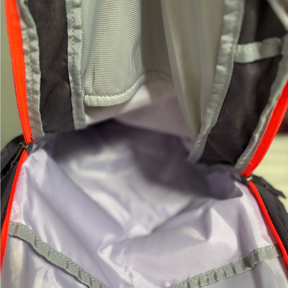Under Armour Purple and Black Floral Backpack - Picture 9 of 10